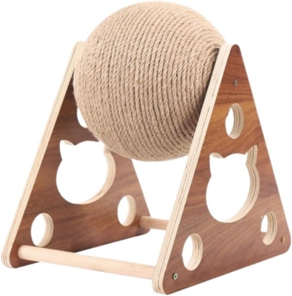 Cat Scratch Bowl, Cat Scratch Post Cat Climbing Frame Scratching Post Cat Furniture Pet Products Cat Scratcher Post Indoor Cats Furniture Protector(21cm)